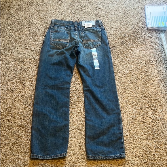 Ariat Blue Straight Jeans Classic Indigo - Picture 6 of 9